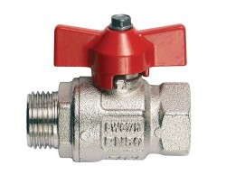 Кран шаровой муфта/резьба бабочка Itap IDEAL 3/4