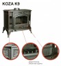 Печь камин Kratki Koza K9