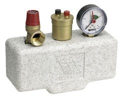 Группа безопасности котла до 200 кВт в изоляции серии KSG 30/ISO