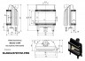 Каминная топка Kratki Blanka 670/570/LP/BS